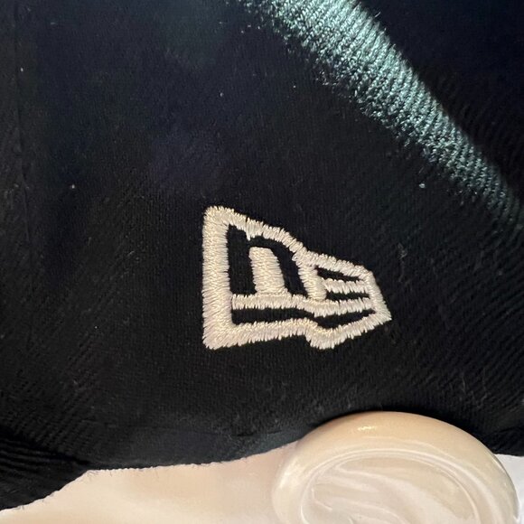 Atlanta Falcons New Era 9Fifty Snapback Black Cap Adjustable Hat 100% Polyester - Picture 12 of 15